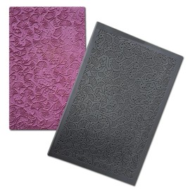 DIYology Ginkgo Leaves Polymer Clay Texture Sheets Mats for Polymer Clay Earrings Making Fall Leaf Texture Impressions DIY Tools for Pottery Earrings Jewelry Making DIY Craft Supply