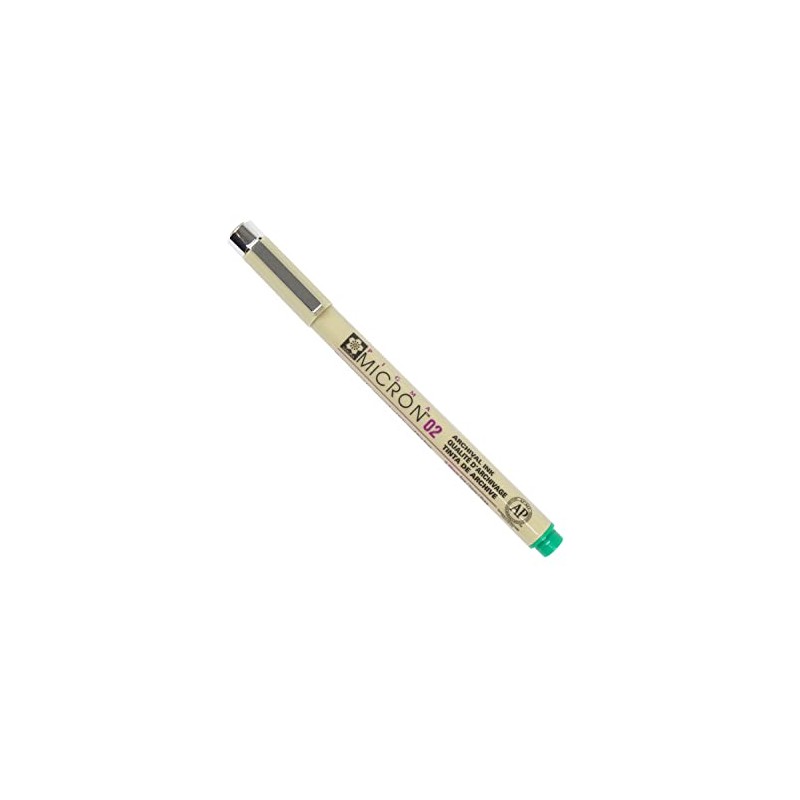 Pigma Micron Drawing Pen - Green - 02 (0.3mm)