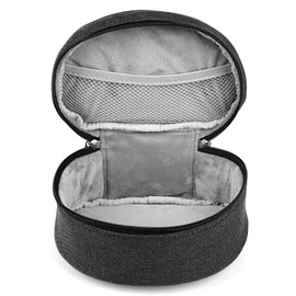 Geekria Shield Compatible with Sony WH-1000XM4, Skullcandy Crusher ANC2, JBL Tune770NC, Tune760NC, Replacement Travel Carrying Case with Cable Storage - Grey