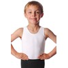 Roch Valley Oliver Sleeveless Mens/Boy's Leotard White Aged 5-6 110-116cm