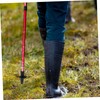 SUPVOX Hiking Stick Tips Carbon Fiber Ski Pole Tip Trekking