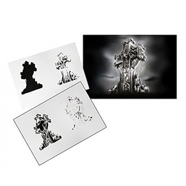 UMR-Design Step by Step Airbrush Stencil Template AS-115 M ca. 5,11" x 3,95"