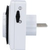 UNITEC Indoor Mechanical Daily Timer, IP20, Attractive Square Shape, Analogue,