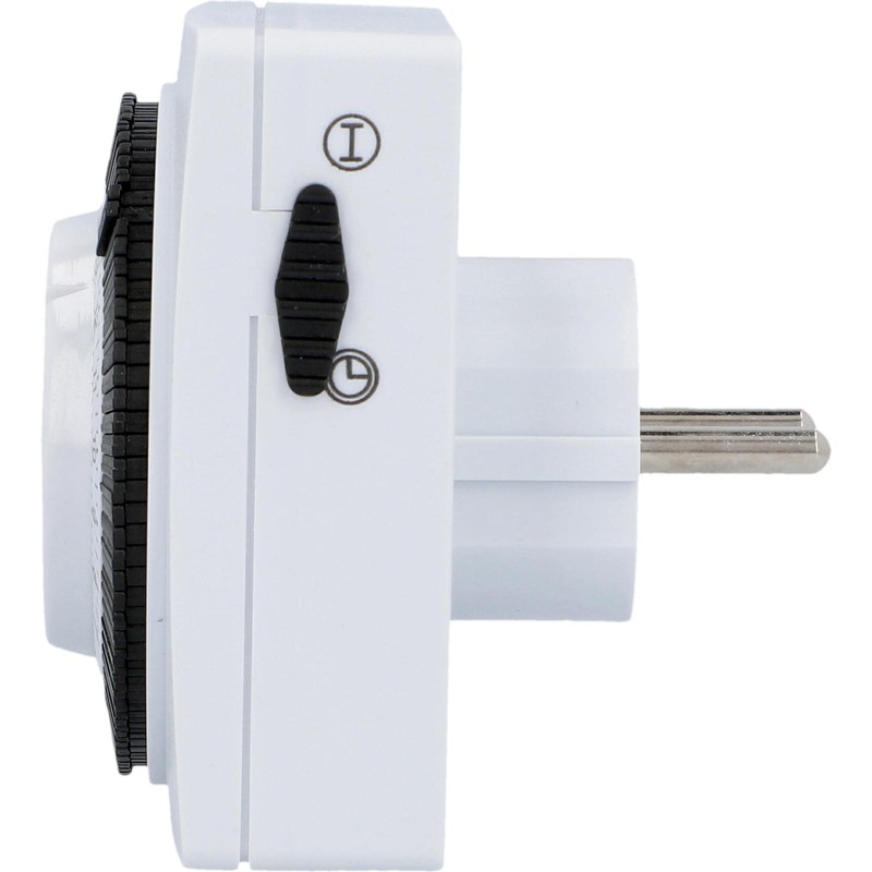 UNITEC Indoor Mechanical Daily Timer, IP20, Attractive Square Shape, Analogue,