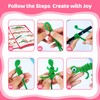 Tiehuoxia 200pcs Pipe Cleaners [Black] Thick Chenille Stems for DIY