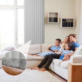 Slat Curtain Weighted Panels Pack of 10 Slat Curtain Replacement Parts Accessories 127 mm Weights for Vertical Blind Curtain for Curtain Door Window Accessories