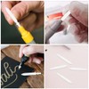 Veemoon 50PCS Paint Pen Nibs,0.7mm Marker Tips Replacement Acrylic Marker