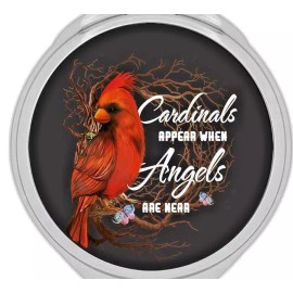 Fashion Jewelry CARDINAL BIRD ANGEL APPEAR MEMORIAL LOVE pendant 24" Sterling 925 Silver chain