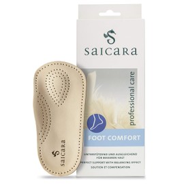 saicara Allday Comfort Mini Supports Heel, Metatarsal and Balls, Size 39, Pack of 2