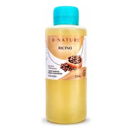 Aceite De Ricino Natural B Nature 125ml - Emoliente, Calmante Y Laxante. Obtenido Por Expresión En Frío. Fortalece Uñas, Cejas, Pestañas Y Cabello....