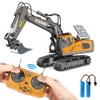 Nasjac Juguetes de Excavadora Remote Control Niños, 11/9 Canales Vehículo