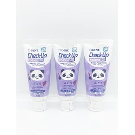 Lion Checkup Kodomo Grape Kodomo 2.1 oz (60 g) x 3 Bottles Dental Exclusive