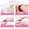 CharmBurst Pack of 24 Square Press On Nails with Blush