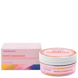 Good Molecules Instant Cleansing Balm 75g/2.5oz - Facial Cleanser and Makeup Remover with Shea Butter, Sea Buckthorn, and Camellia Oils to Cleanse and Hydrate - Skin Care For Face and Eyes