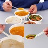 50 PCS Disposable Clear Plastic Asian Soup Spoons - Tasting