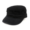 Washed algodón Ejército Militar BDU estilo Fitted Pac, Negro