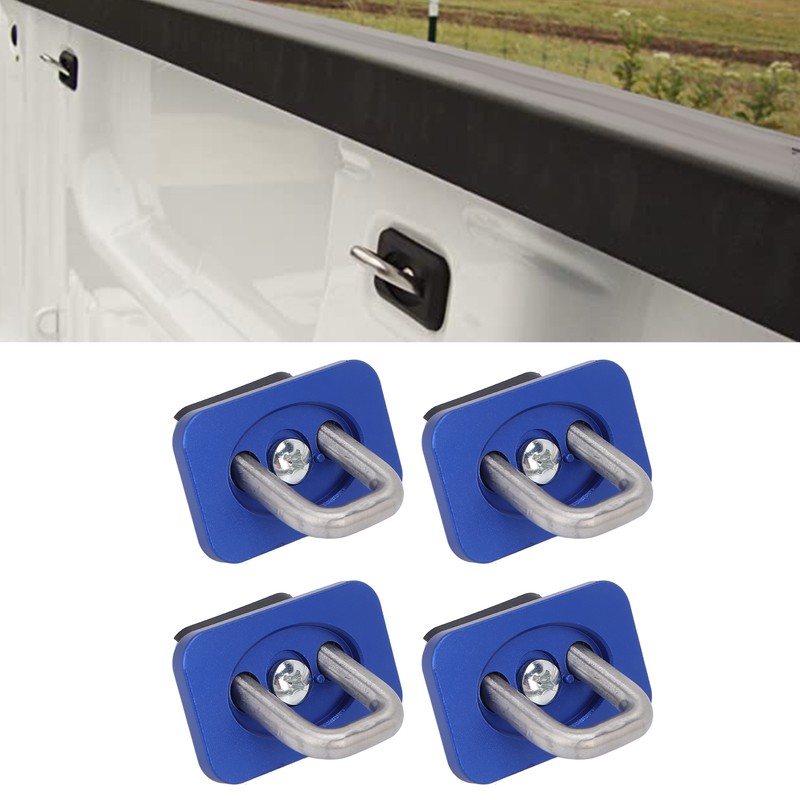 4pcs Truck Bed Tie Down Anchors 1000 LBS Bearing Stainless