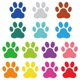 58 Pcs 4 Inch Boho Classroom Floor Dots Floor Stickers, Bohemia Classroom Spots Markers Line Up Self Adhesive Vinyl Stickers for Preschool and Kindergarten Elementary Teachers Kids