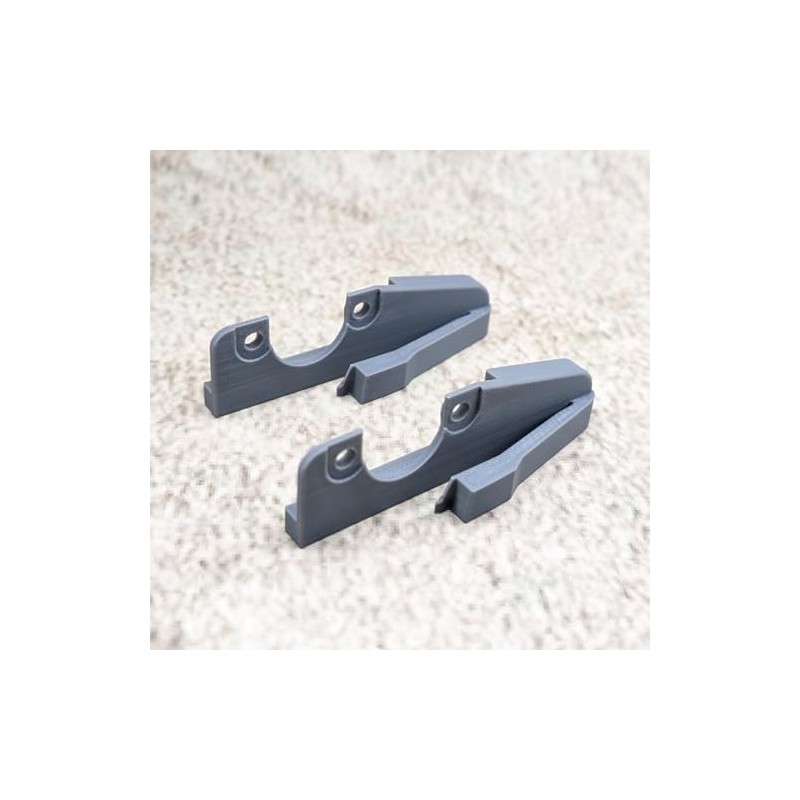 ULEIVA Window Lock Pack of 2 Grey Burglary Protection Compatible