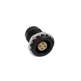 HangTon Black 0B Egg 303 3 Pin Male Female Panel Mount Round Push-Pull Compatible for Lemo
