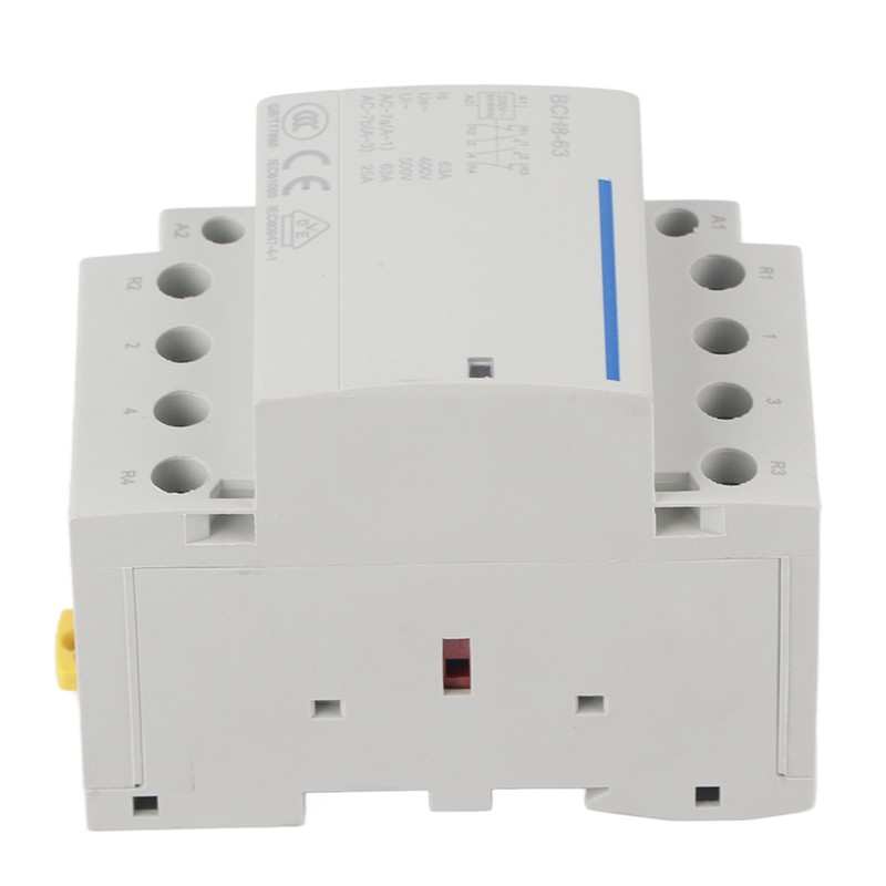 4P 63A 24V/ 50/60Hz Household AC Contactor 2NO2NC (230VAC)