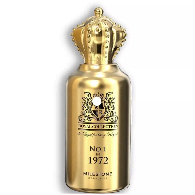 MILESTONE PERFUMES "ROYAL COLLECTION" "No.1 in 1972" 3.4 fl oz