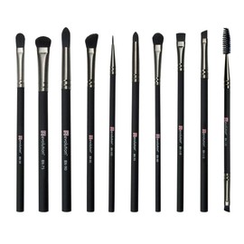 Royal  Langnickel BX-SET10 Revolution Kit de brochas de maquillaje, ojo profesional, 10 piezas                                                        