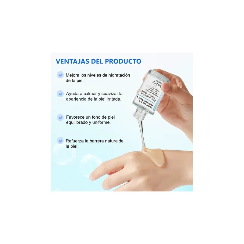 Facial Tónico Vitamina C+sérum Cica, Hidratante Y Reparador