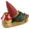 Sleeping Garden Gnome Solar Powered Accent Light