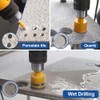 HIGHDRIL 11Pcs Diamond Hole Saw Kit - 1/4", 5/16", 3/8",