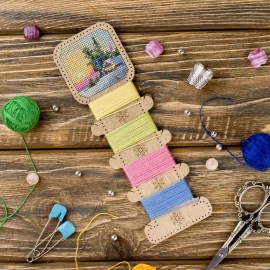 Wonderland Crafts Blank for embroidery with thread on wood FLHW-011