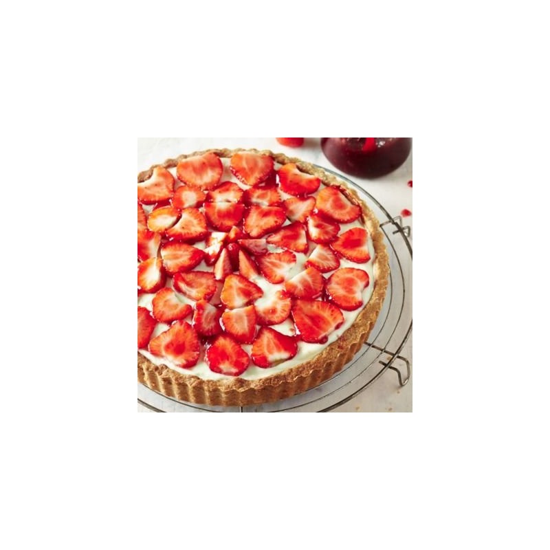 Lakeland Perfobake Loose Based Flan Tin, Round, 25cm