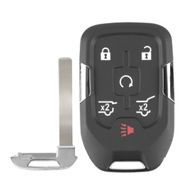 Self-Programmable Replacement for Proximity Smart Key Fob for 2015 2016 2017 2018 2019 2020 Chevy Suburban Tahoe GMC Yukon (FCC:HYQ1AA) 1 pcs