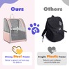 Pawaboo Large Cat Carrier Backpack, Small Dog Carrier Backpack for