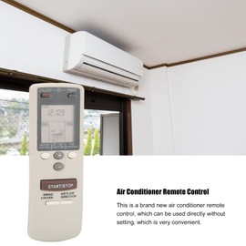 Universal Air Condition Remote Controller Compatible for Fujitsu AR‑BB1 AR‑AB10 AR‑DB5, ABS Material Air Conditioner Remote Control