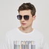 Lee Cooper Polarized Square Sunglasses for Men UV Protection Casual