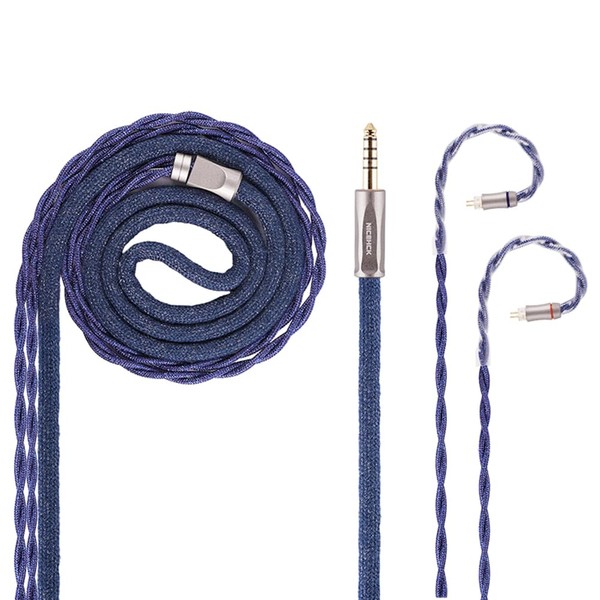 NICEHCK DearOrpheus Earphone Re-Cable Upgrade Cable Platinum Copper Alloy 0.78mm