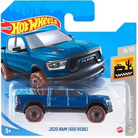 Hot Wheels 2020 RAM 1500 Rebel Baja Blazers 8/10 2021 Short Card