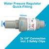 smardy Premium Water Inlet Pipe Connection Set with Pressure Regulator,