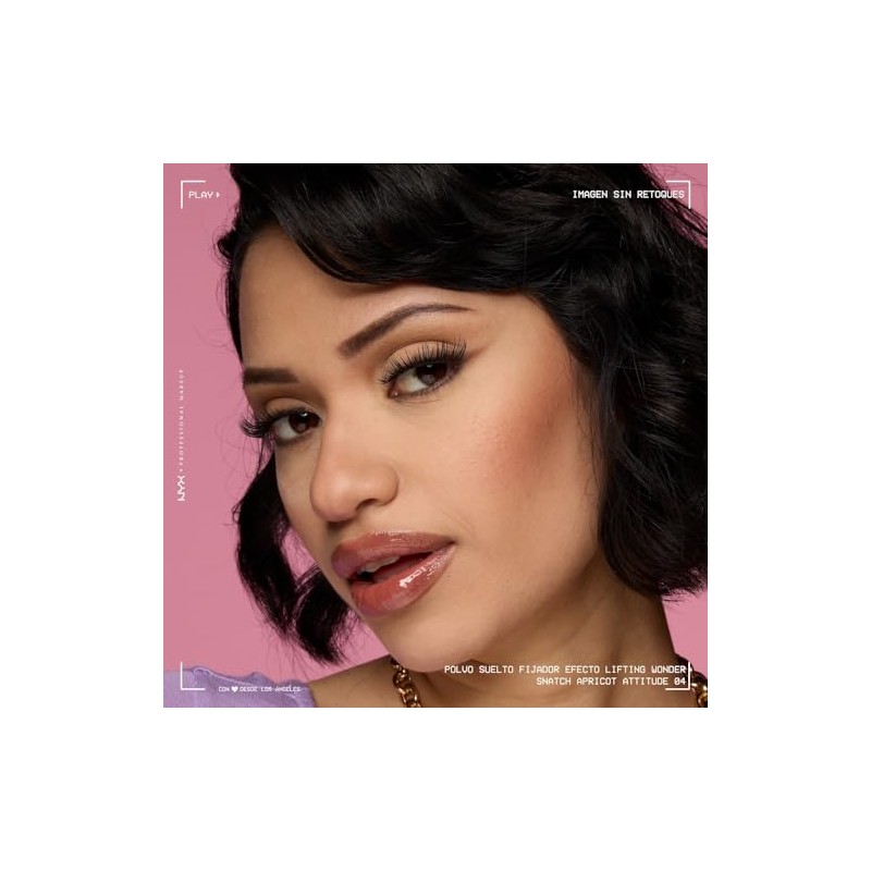 Nyx Professional Makeup - Wonder Snatch Powder, Tono Apricot Attitude