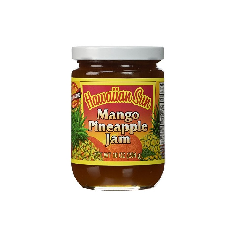 Hawaiian Sun Mango Pineapple Jam (Made in Hawaii) by Hawaiian