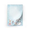 4 Pads Christmas Motif Notepad Writing Pad Christmas Letter to