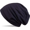 styleBREAKER Unisex Beanie Hat Plain with Thermal Fleece Lining, Warm