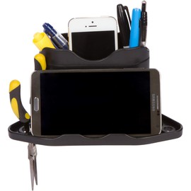 ROBOCUP Holster, (Black), Add-On Accessory, Mini Front Box, Storage Organizer for Boats, Golf Carts, Securely Holds Keys, Pens, Wallets. (Includes 1)