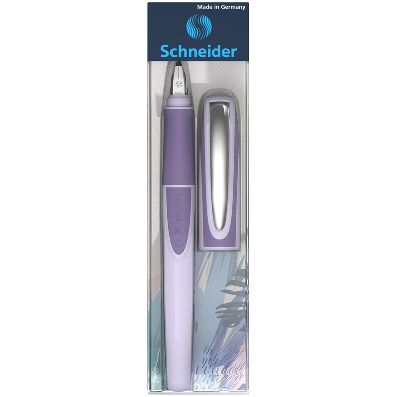 Schneider Ray Fountain Pen Right-Handed with Standard Ink Cartridge Royal