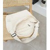 Annlaite 2137 Canvas Tote Bag, Large Capacity, A4 Size, Men's,