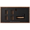 Lemnos Lemnos Wall Mounted Thermometer/Hygrometer, FRAME LC13-14 BW Frame, Brown,