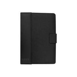 Port 501664 Phoenix IV Portfolio with a Stylus and a Screen Protector for 7 inch Tablet - Black