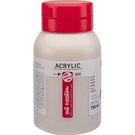 Royal Talens Acrylic Pot Paint, Silver