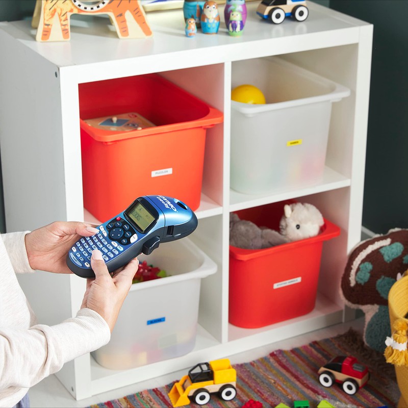 Dymo 18771 Cinta LT Tela Planchable 12mm X 2m, blanco